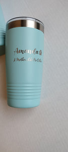 Personalized Laser Engraved Tumbler Mother's Day Gift