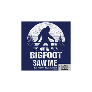 Bigfoot Saw Me Hooded Sweatshirt - Personalization Plaza