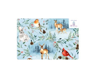 Hoffman Woodland Digital Cuddle® Winter Fabric by Shannon Fabrics by the Piece, Yard or Build Your Own Curated Cuddle Kit!