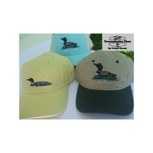 Embroidered Loon Cap- Loon Hat - Personalization Plaza