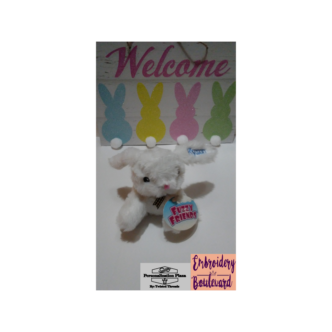 Personalized Tiny Bunny Stuffed Animal - Personalization Plaza