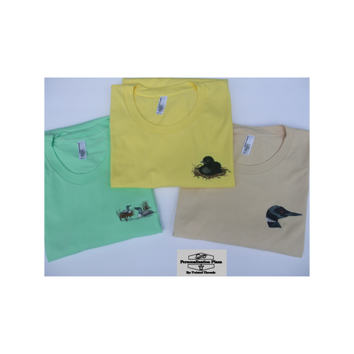 Plain Embroidered Loon T-Shirts
