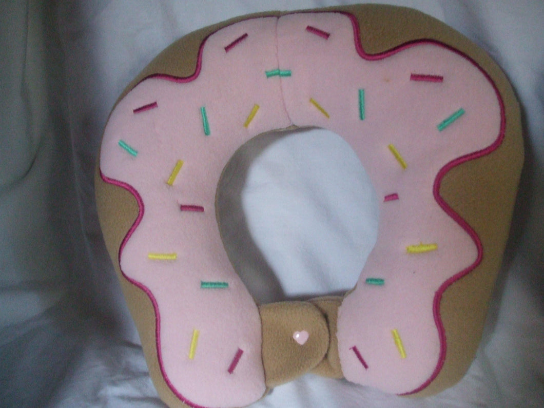 Sweet Stuff Donut  Kid's Neck Travel Pillow - Personalization Plaza