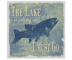 The Lake is Calling Graphic T-Shirt - Personalization Plaza