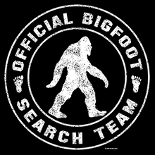Load image into Gallery viewer, Bigfoot/Sasquatch Search Team T-Shirt - Personalization Plaza