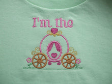 Load image into Gallery viewer, Infant Girl Machine Embroidered Princess T-Shirt (Personalization Available) - Personalization Plaza