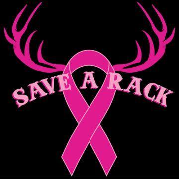 Save A Rack Breast Cancer T-Shirt (Black) - Personalization Plaza